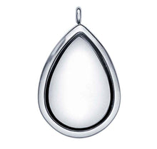 Load image into Gallery viewer, MEMORY JEWELLERY &quot;Tilly&quot; Teardrop Locket Memories in Threads Pendant