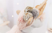 Load image into Gallery viewer, &quot;Luxe&quot; Unity the Unicorn Modern Heirloom Cloth Doll Decor - Bianca