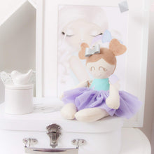 Load image into Gallery viewer, &quot;Classic&quot; Mini Mee Ballerina Modern Heirloom Cloth Doll - Clara