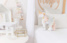 Load image into Gallery viewer, &quot;Luxe&quot; Unity the Unicorn Modern Heirloom Cloth Doll Decor - Bianca