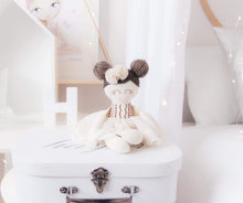 Load image into Gallery viewer, MEMORY DOLL &quot;Luxe&quot; Ballarina Heirloom Memories in Threads Cloth Doll