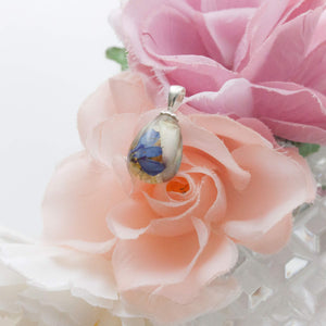 MEMORY JEWELLERY "Tansy" Tear drop Memories in Threads Pendant