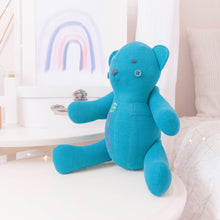 Load image into Gallery viewer, MEMORY BEAR &quot;Biscuit&quot; Memories in Threads Bear Heirloom Cloth Doll