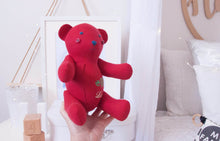 Load image into Gallery viewer, MEMORY BEAR &quot;Biscuit&quot; Memories in Threads Bear Heirloom Cloth Doll