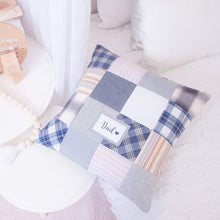 Load image into Gallery viewer, CUSTOM LISTING FOR SAMANTHA S LISTING 1 - CUSTOM ORDER ONLY for Memories in Threads - &quot;Quinn&quot; Quilted Memory Pillow and &quot;Biscuit&quot; Memory Bear and &quot;Memory Cube&quot; Keepsake