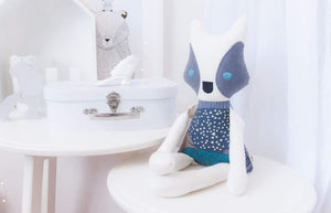 "OOAK SALE" Mr Fox Modern Heirloom Cloth Doll - MONTY