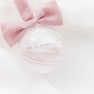 MEMORY DECORATION "Special Someone" Memories in Threads Christmas Bauble