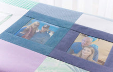 Load image into Gallery viewer, CUSTOM LISTING FOR Teagan M - CUSTOM ORDER ONLY for Memories in Threads - &quot;Sammy&quot; Square Panel Quilt