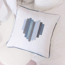 Load image into Gallery viewer, MEMORY PILLOW &quot;Harlow&quot; Heart Quilted Memories in Threads Pillow