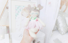 Load image into Gallery viewer, CUSTOM LISTING &quot;Classic&quot; and &quot;Mini Mee&quot; Ballerina Modern Heirloom Cloth Doll - BONNIE