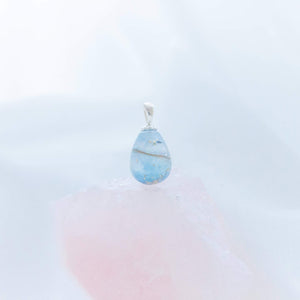 MEMORY JEWELLERY "Tansy" Tear drop Memories in Threads Pendant