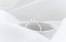 Load image into Gallery viewer, MEMORY JEWELLERY &quot;Bebe&quot; Bezel Ring Slim Stacker