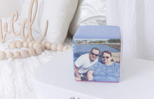 Load image into Gallery viewer, CUSTOM LISTING FOR SAMANTHA S LISTING 2 - CUSTOM ORDER ONLY for Memories in Threads - &quot;Memory Cube&quot; Keepsake and &quot;Karrie&quot; Keyrings Keepsake