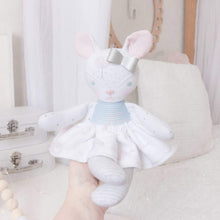 Load image into Gallery viewer, CUSTOM LISTING Bec C - Mini Mee &quot;Rabbit&quot; Sitting Memory Cloth Doll CUSTOM ORDER ONLY, CUSTOM MAKE TIMES APPLY.