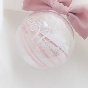 MEMORY DECORATION "Special Someone" Memories in Threads Christmas Bauble